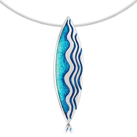 Sands of Time Necklace in Sterling Silver by Sheila Fleet Jewellery