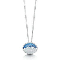 Skyran ‘She’ Small Pendant Necklace in Sterling Silver by Sheila Fleet Jewellery
