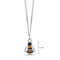 Bumblebee Small Pendant in Sterling Silver by Sheila Fleet Jewellery