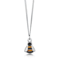 Bumblebee Small Pendant in Sterling Silver by Sheila Fleet Jewellery
