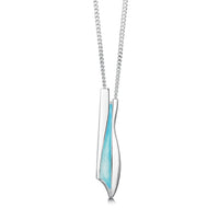 Headlands Pendant in Shallows Enamel by Sheila Fleet Jewellery