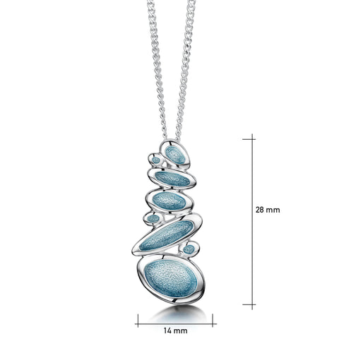 Shoreline Pebble Cluster Pendant by Sheila Fleet Jewellery