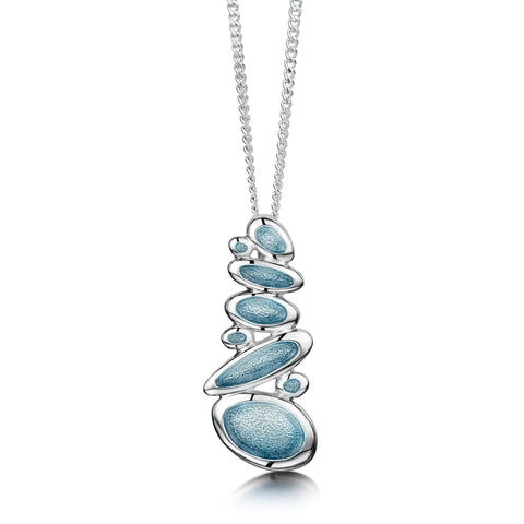 Shoreline Pebble Cluster Pendant by Sheila Fleet Jewellery