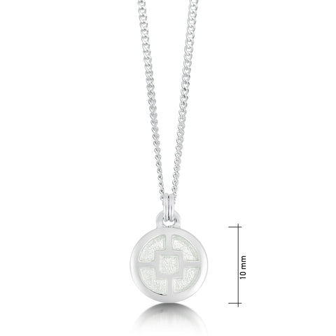 Mine Howe Small Pendant in Crystal Enamel