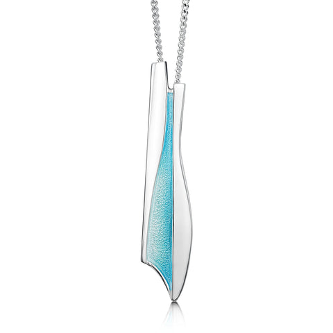 Headlands Dress Pendant in Shallows Enamel by Sheila Fleet Jewellery