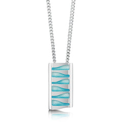 Hoxa Reflections Pendant in Shallows Enamel