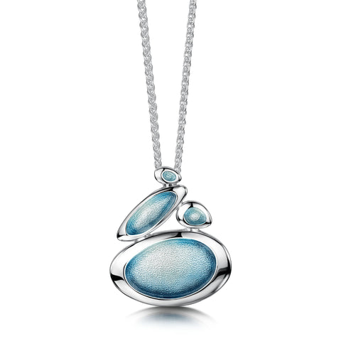 Shoreline Pebble Cluster Dress Pendant by Sheila Fleet Jewellery