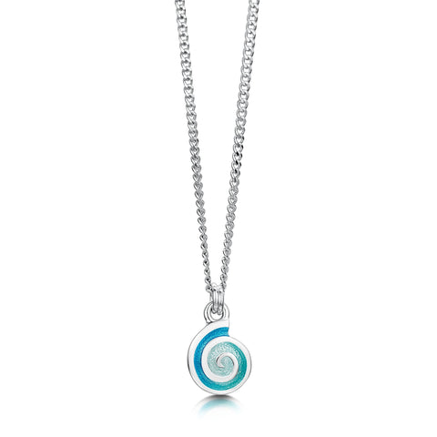 Skara Spiral Pendant Necklace by Sheila Fleet Jewellery