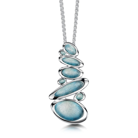 Shoreline Pebble Cluster Occasion Pendant by Sheila Fleet Jewellery