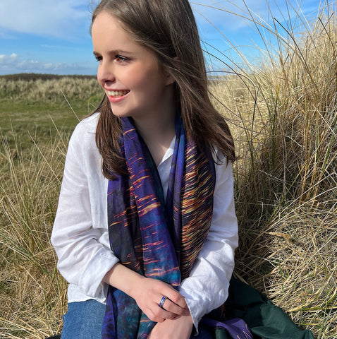 Moonlight Muslin Scarf