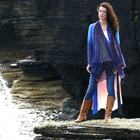Moonlight Scarf by Sheila Fleet & Kirsteen Stewart
