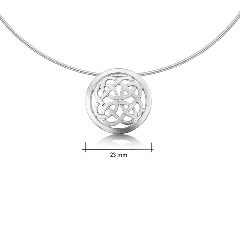 Maid of the Loch Necklace in Sterling Silver by Sheila Fleet Jewellery