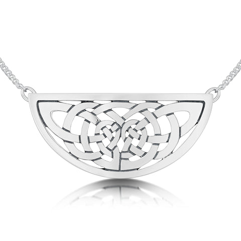 Book of Kells Necklace in Sterling Silver by Sheila Fleet Jewellery