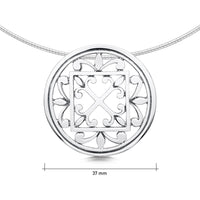 Cathedral ‘St Magnus I’ Dress Necklace in Sterling Silver by Sheila Fleet Jewellery