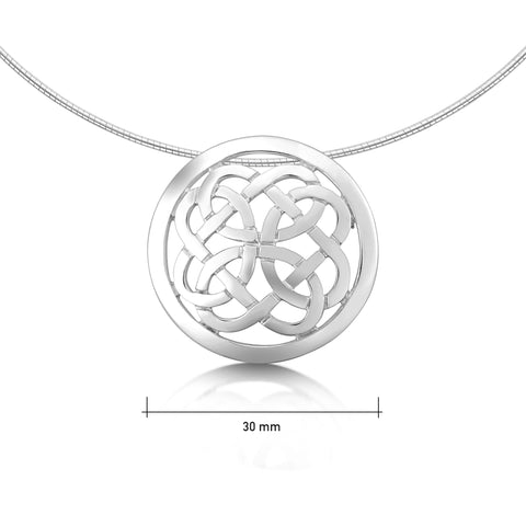 Maid of the Loch Dress Necklace in sterling silver by Sheila Fleet Jewellery