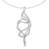 Tidal Occasion Necklace in Sterling Silver by Sheila Fleet Jewellery