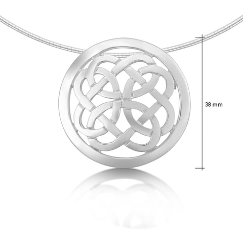 Maid of the Loch Sterling Silver Occasion Necklace  by Sheila Fleet Jewellery