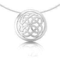 Maid of the Loch Sterling Silver Occasion Necklace by Sheila fleet Jewellery