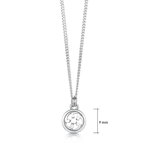 Cathedral 'St Magnus III' Petite Pendant in Sterling Silver by Sheila Fleet Jewellery