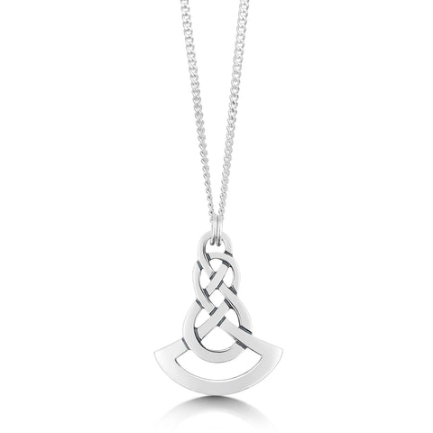 The Lover’s Knot Pendant Necklace by Sheila Fleet Jewellery