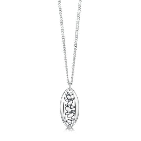 Captivate Pendant Necklace in Sterling Silver by Sheila Fleet Jewellery