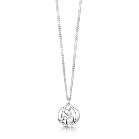 Captivate Small Pendant Necklace in Sterling Silver by Sheila Fleet Jewellery