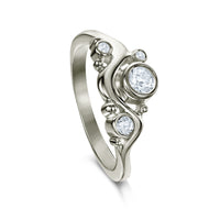 Cosmos Constellation Ring in Platinum by Sheila Fleet Jewellery