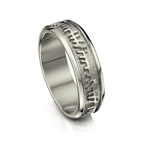 Skyran Ring in Platinum by Sheila Fleet Jewellery