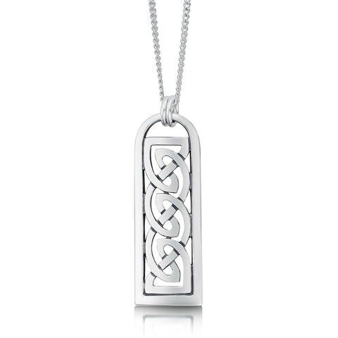 Celtic Arch Pendant in Sterling Silver by Sheila Fleet Jewellery