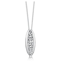 Captivate Dress Pendant Necklace in Sterling Silver by Sheila Fleet Jewellery