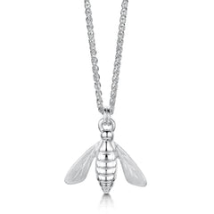 Honeybee Pendant in Sterling Silver by Sheila Fleet Jewellery