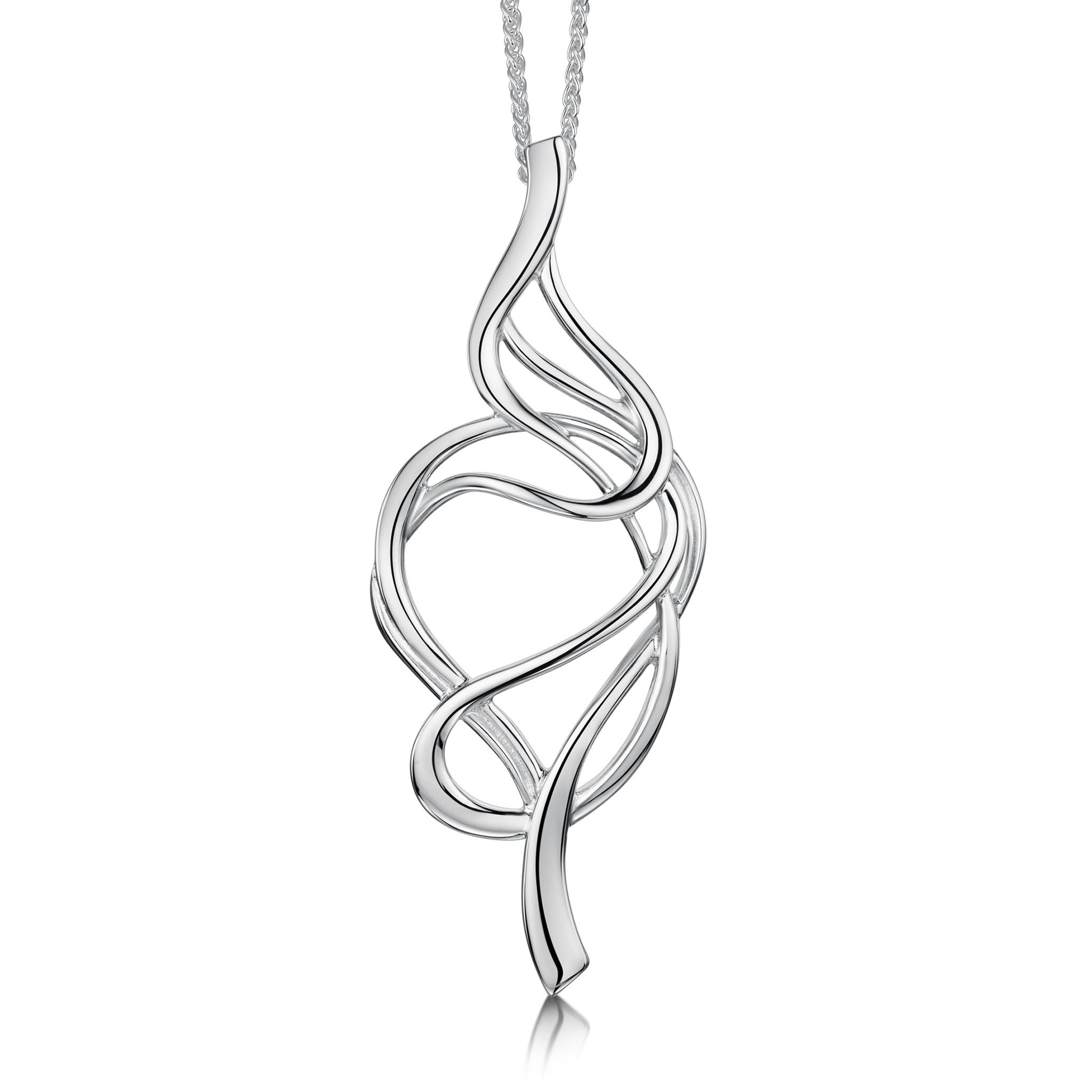 Sterling silver dna on sale necklace