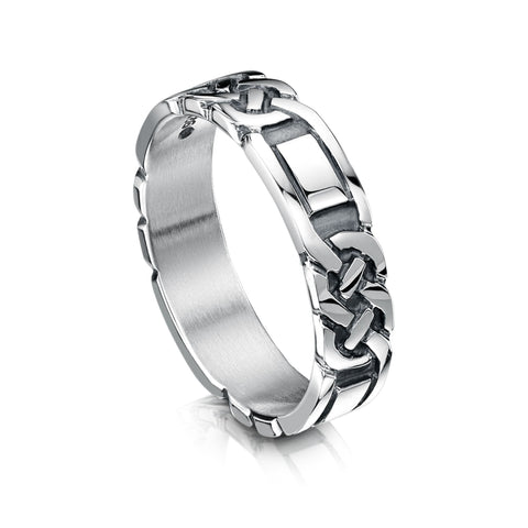 Lover’s Knot Ring in Sterling Silver by Sheila Fleet Jewellery