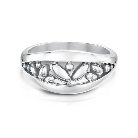 Captivate Ring in Sterling Silver by Sheila Fleet Jewellery