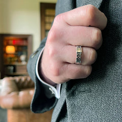 Lover’s Knot Dress Ring in Sterling Silver by Sheila Fleet Jewellery