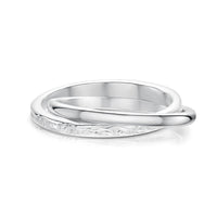 Matrix Embrace Ring in Sterling Silver by Sheila Fleet Jewellery