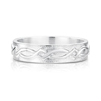 Sweetheart Ring in Sterling Silver by Sheila Fleet Jewellery