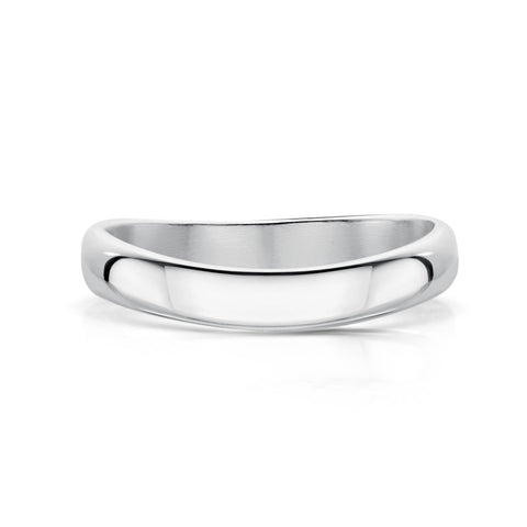 Cosmos Constellation Plain Band in Sterling Silver by Sheila Fleet Jewellery