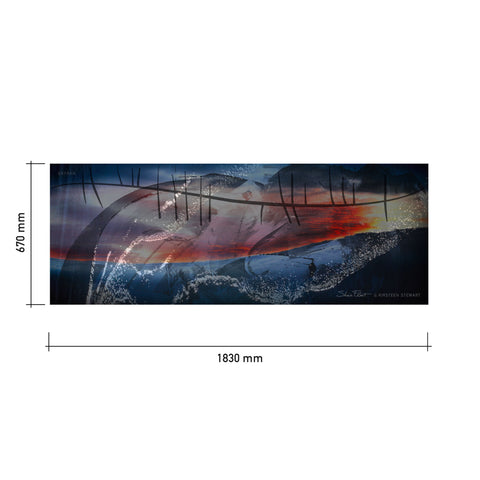 Skyran Scarf by Sheila Fleet & Kirsteen Stewart