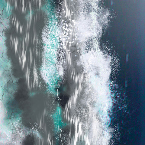 Storm Scarf by Sheila Fleet & Kirsteen Stewart