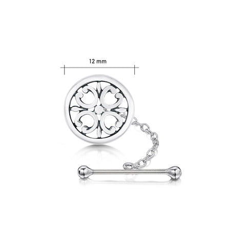 Cathedral ‘St Magnus II’ Tie Tack in Sterling Silver by Sheila Fleet Jewellery