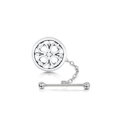 Cathedral ‘St Magnus II’ Tie Tack in Sterling Silver by Sheila Fleet Jewellery