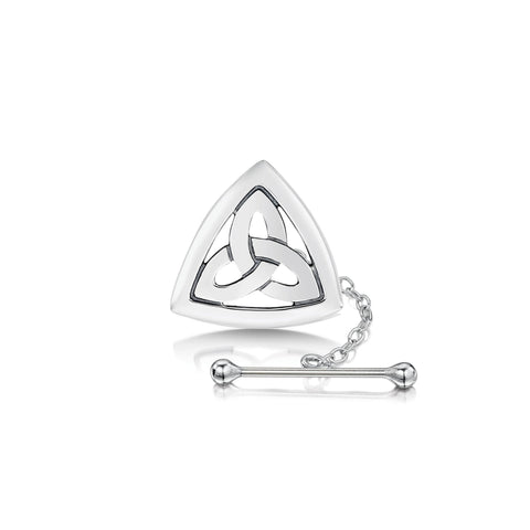 Book of Kells Large Tie Tack in Sterling Silver by Sheila Fleet Jewellery