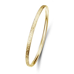 Matrix Bangle in 9ct Yellow Gold