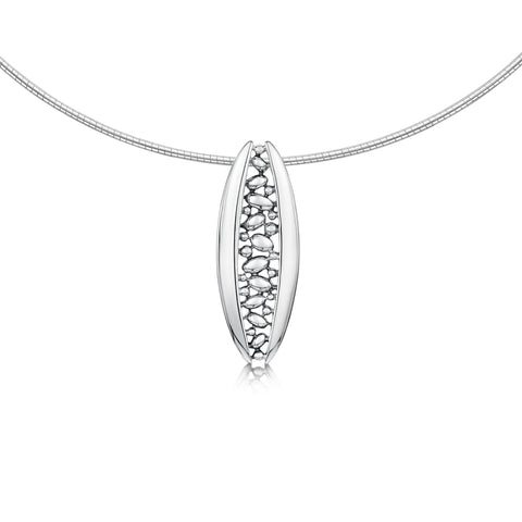 Captivate Necklace in Sterling Silver by Sheila Fleet Jewellery